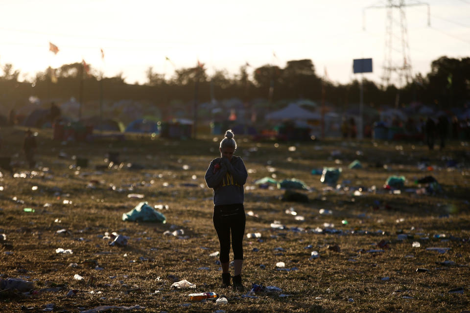 Glastonbury Clean-Up