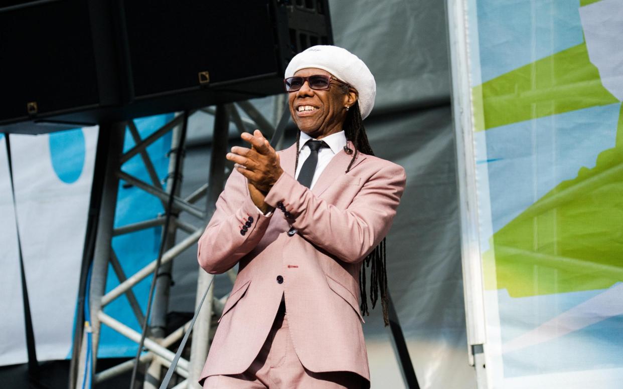 Nile Rogers is among the acts to have agreed to the screen the match before his performance - Redferns