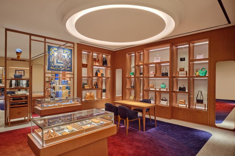 The new Hermès store in Tianjin, China