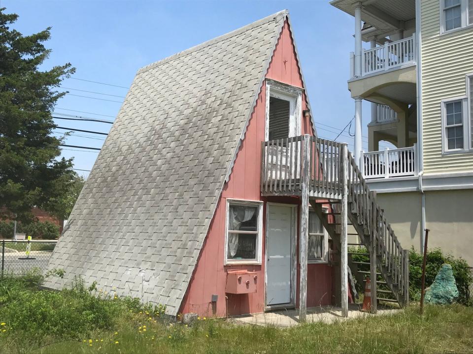 The landmark A-frame, triangle house will be moved soon from Wildwood at the Jersey Shore to escape demolition