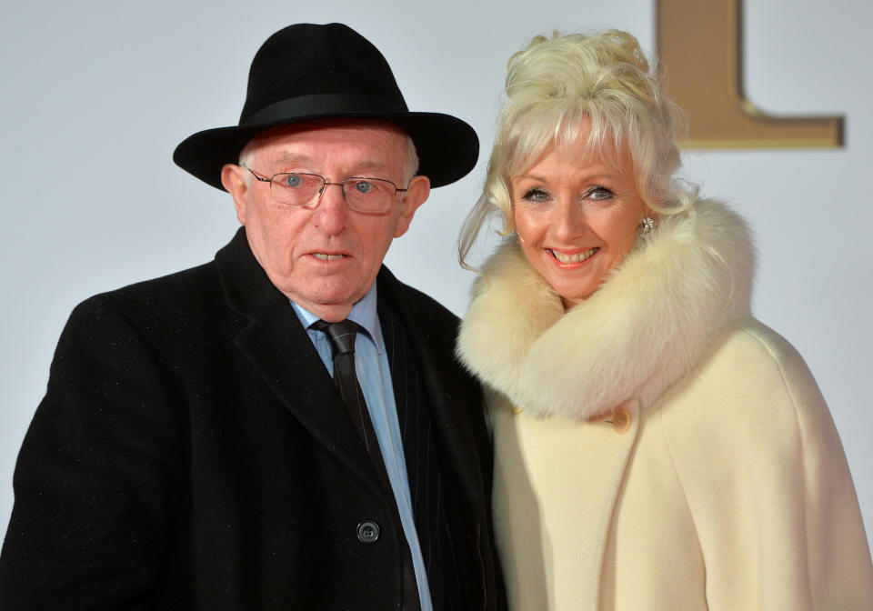 Paul Daniels and Debbie McGee attend the world Premiere of 