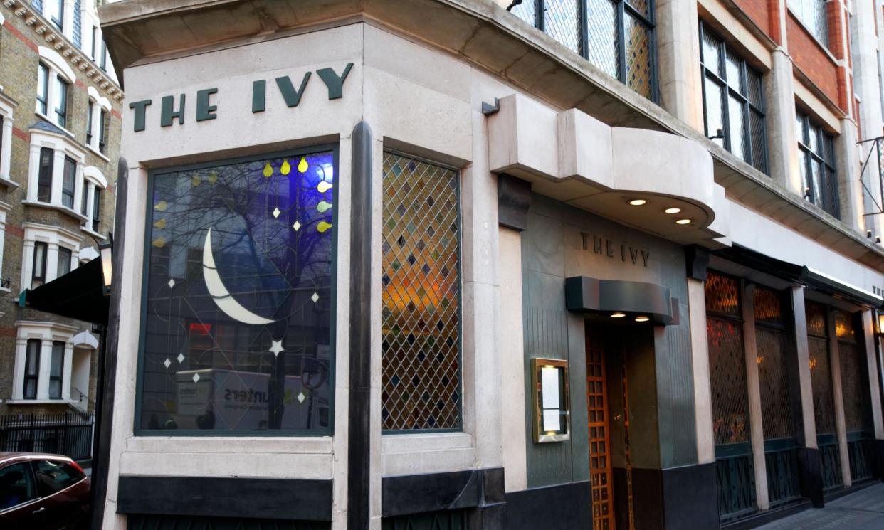 <span>The original Ivy restaurant on West Street in Covent Garden made a profit of more than £1m in the year to January 2022.</span><span>Photograph: Radharc Images/Alamy</span>