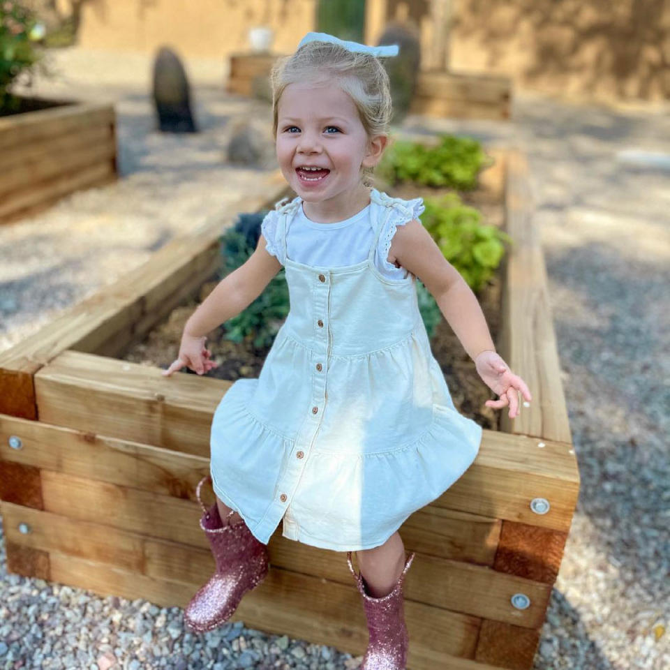 <p>Arie Luyendyk Jr. and Lauren Burnham's daughter <a href="https://people.com/parents/arie-luyendyk-jr-lauren-burnham-welcome-baby-daughter/" rel="nofollow noopener" target="_blank" data-ylk="slk:Alessi Ren;elm:context_link;itc:0;sec:content-canvas" class="link ">Alessi Ren</a> turned 2 on May 29.</p>