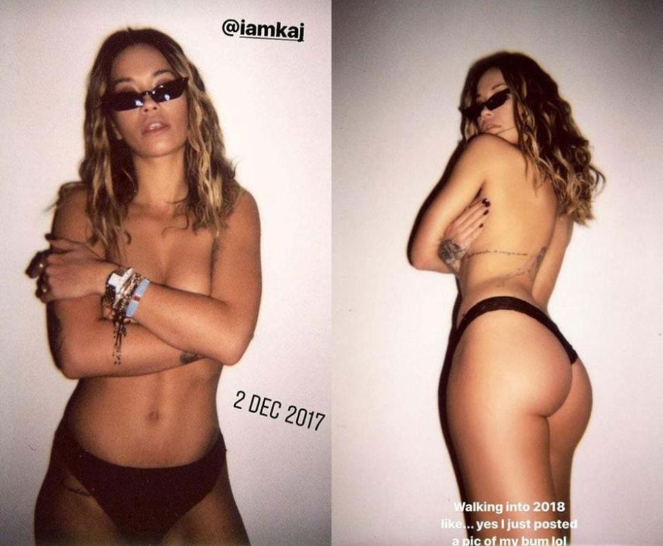 86) Rita Ora - Naked Instagram posts