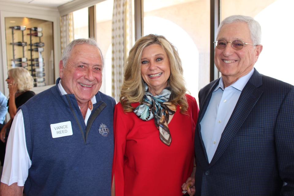 Amarillo philanthropist Vance Reed, left, is the Amarillo Globe-News 2022 Man of the Year for his longtime contributions throughout the Amarillo community and beyond.