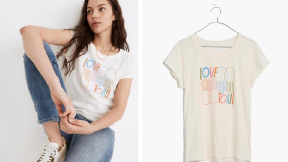 Shop the Pride collection at Madewell.