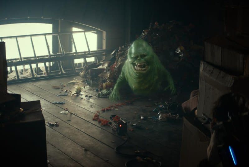 Slimer even disappears from the cluttered plot of "Ghostbusters: Frozen Empire." Photo courtesy of Sony Pictures