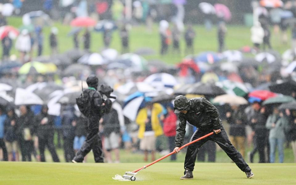 Oak Hill rain - Getty Images/Ross Kinnaird