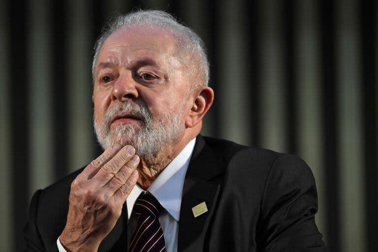 El presidente de Brasil Luiz Inácio Lula da Silva