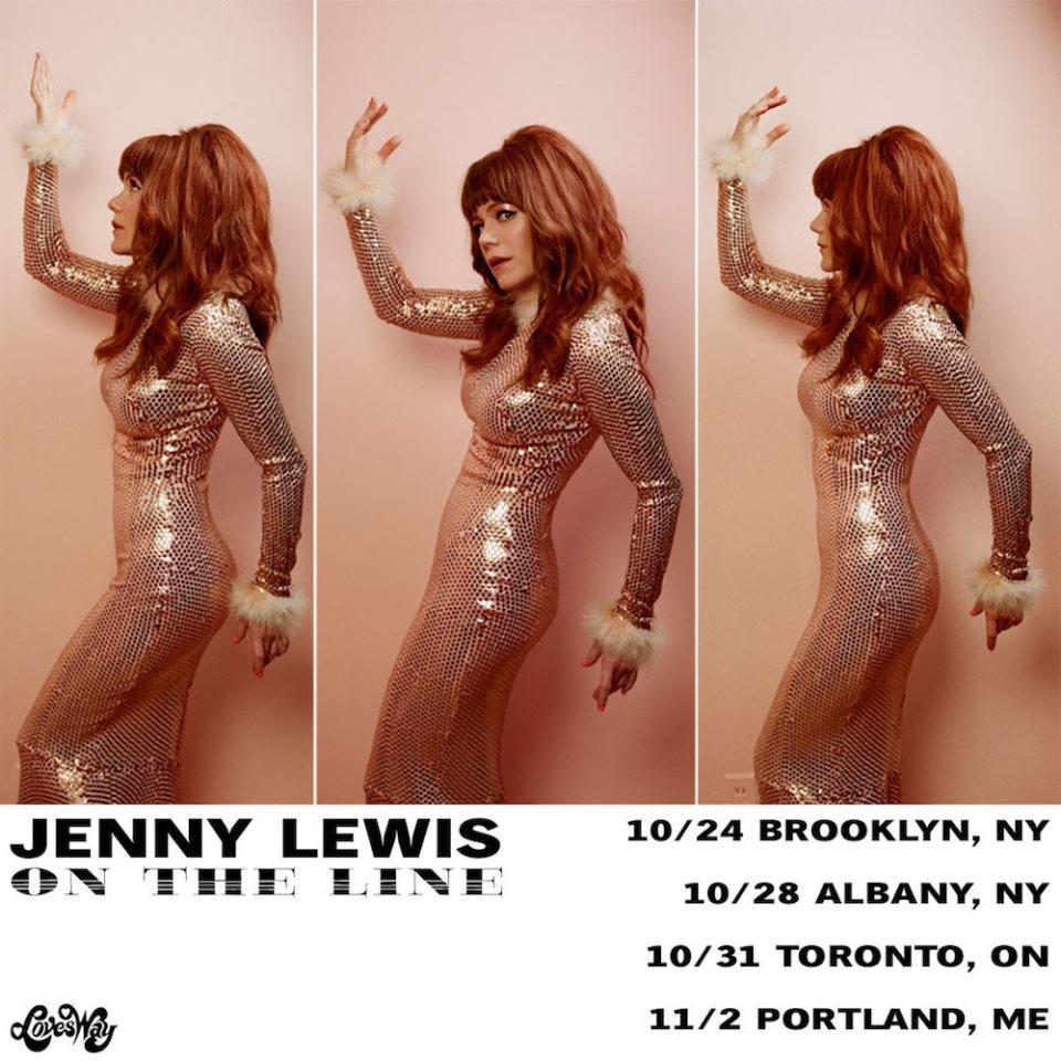 jenny lewis us tour dates 2019 concert tickets on the line Jenny Lewis announces new tour dates, performs Wasted Youth on Colbert: Watch