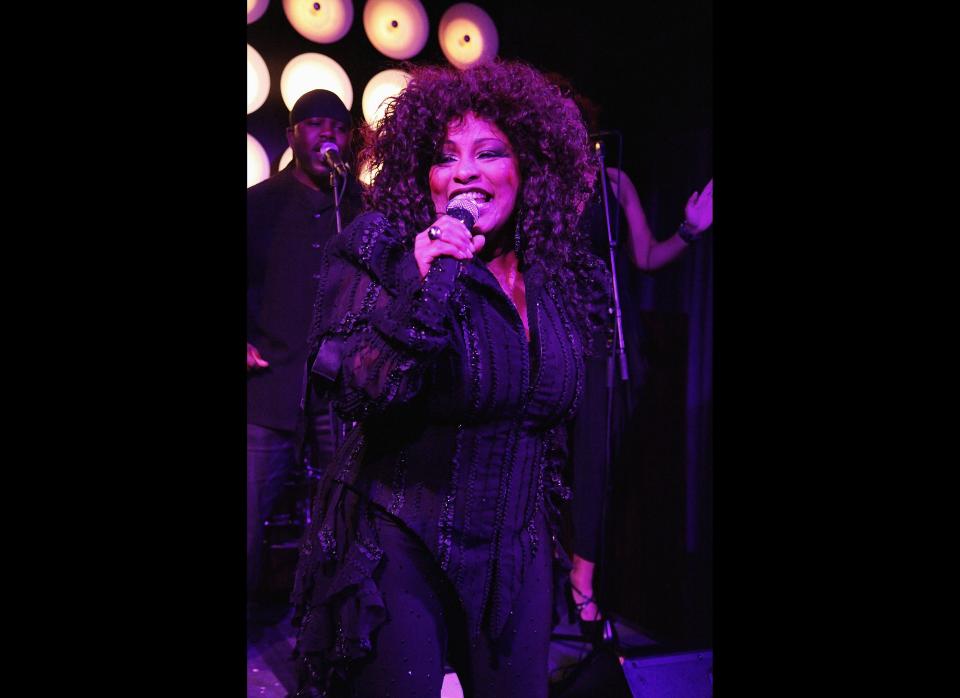 Pictured Above: Chaka Khan  NEW YORK, NY:  Chaka Khan performs at the Hugo Boss afterparty for Fashion's Night Out on September 8, 2011 at the PH-D Rooftop Lounge at Dream Downtown in New York City.  (Photo by David Surowiecki/Getty Images for Hugo Boss)