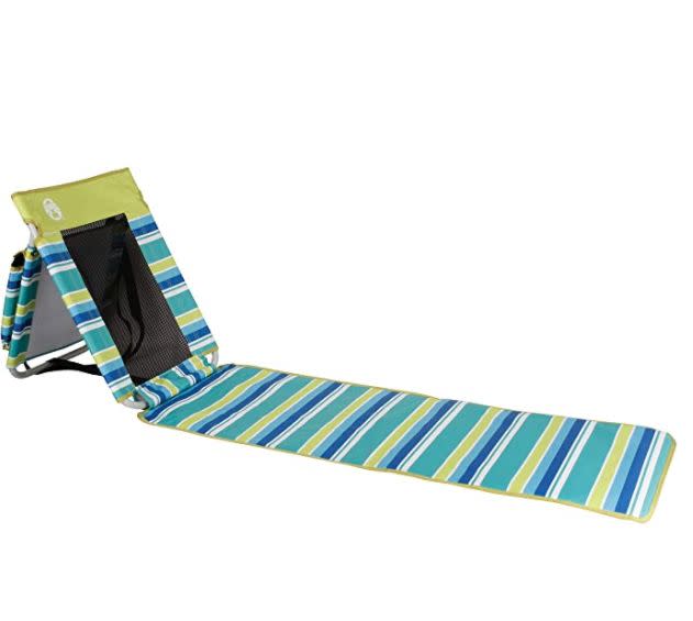 Find this Coleman Beach Ground Mat for $25 on <a href="https://amzn.to/31KFwB5" target="_blank" rel="noopener noreferrer">Amazon</a>.