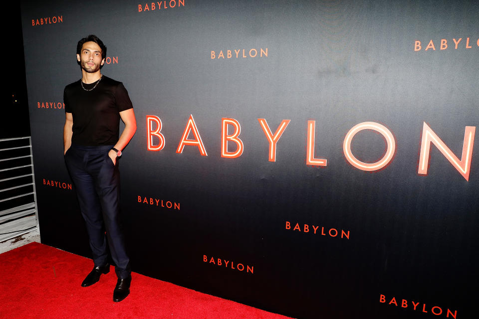 Diego Calva.  (Photo by Aaron Davidson/Getty Images for Paramount Pictures)