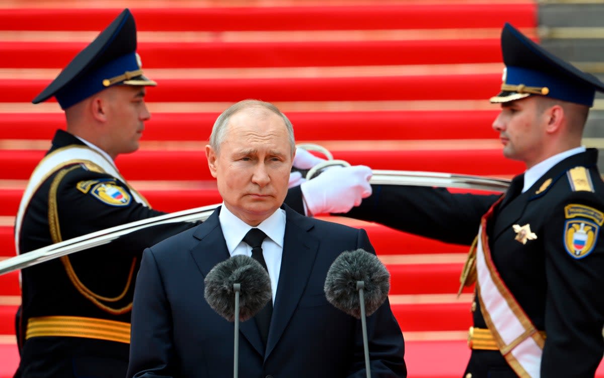 Experts believe Putin has been weakened by the recent coup attempt led by Yevgeny Prigozhin (Sputnik)
