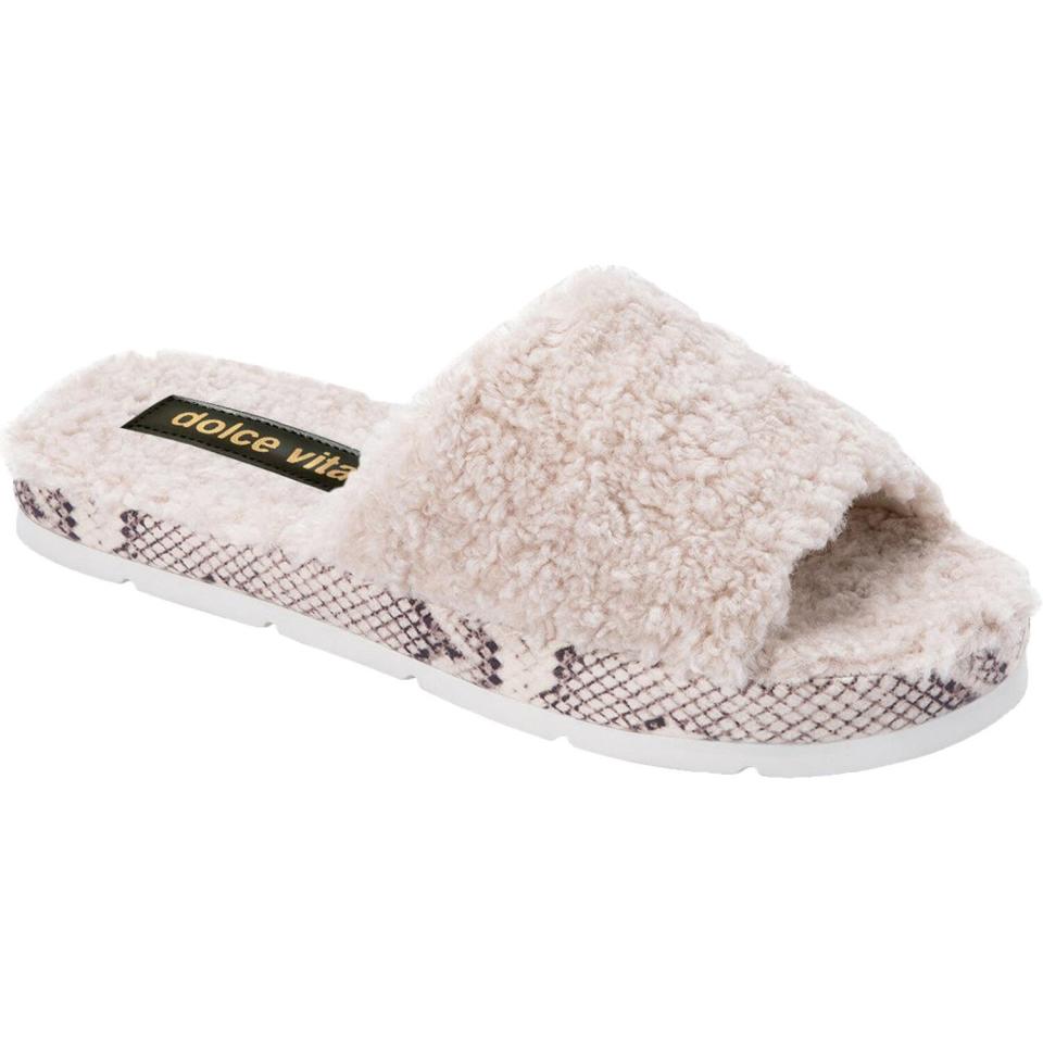 Faux Fur Slippers Fuzzy Slides