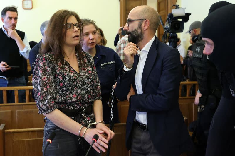 Italian teacher back in Hungarian court accused of assault on far-right activists