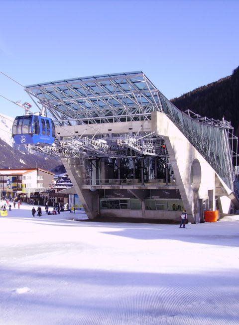 The new Flexenbahn gondola