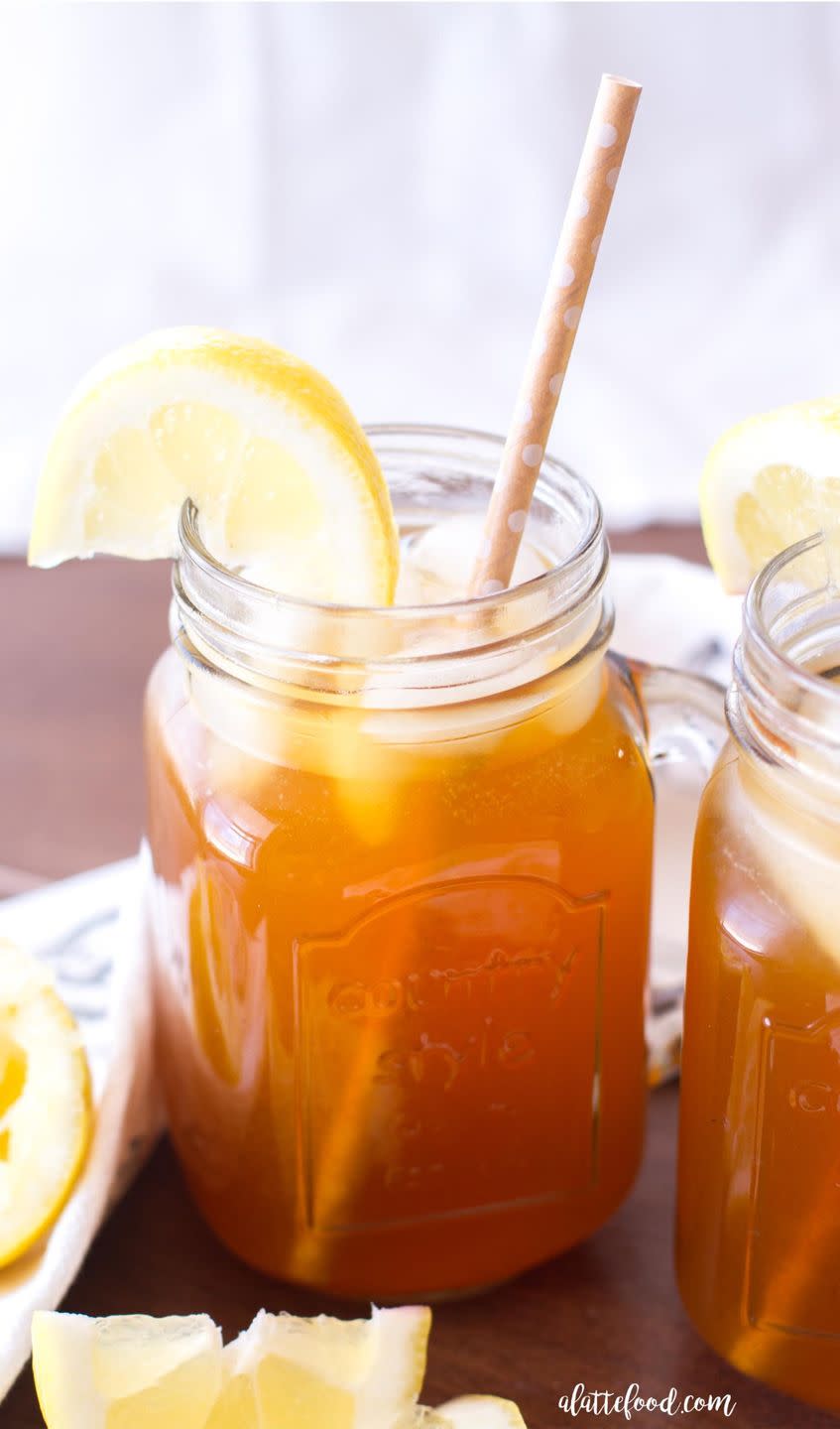 Apricot Lemon Iced Tea