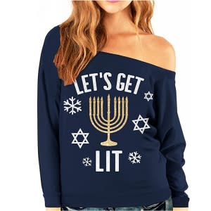 Hanukkah sweater