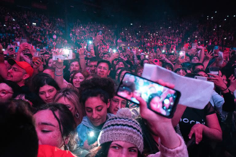 Show de Cazzu en el Luna Park - 29/9/22 - foto: Cristina Sille