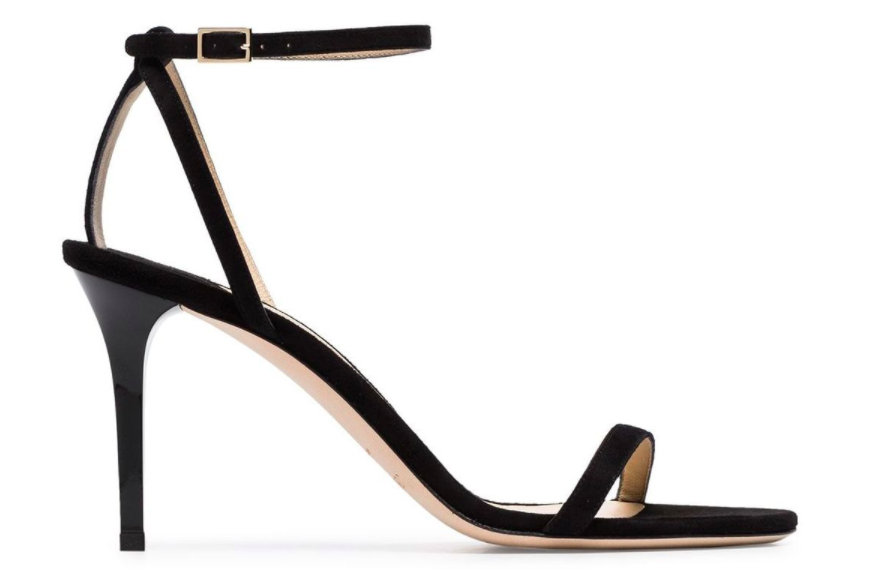 Jimmy Choo’s Minny sandals. - Credit: Courtesy of Farfetch