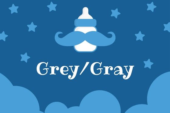 Grey/Gray