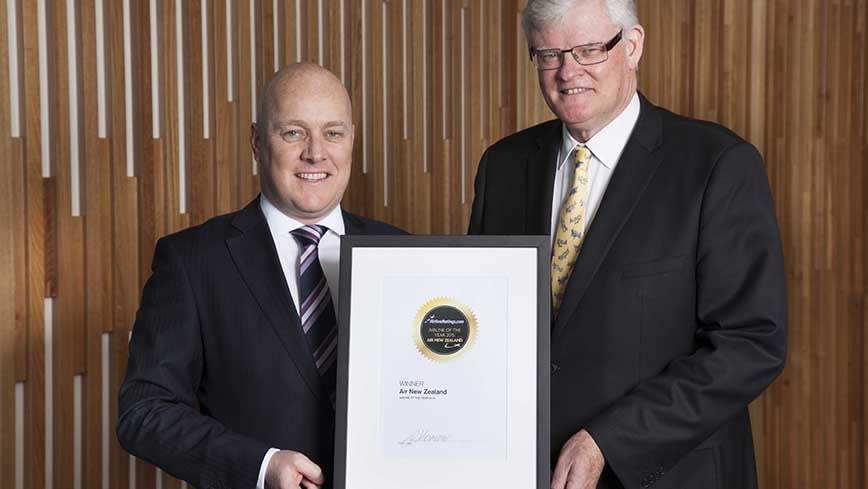 Air New Zealand 2015 airline of the year. Photo: AirlineRatings.com