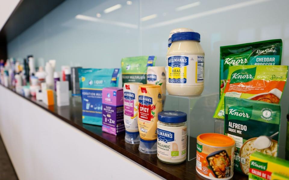 Unilever makes an array of popular consumer brands