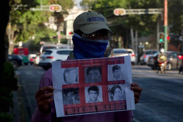 protesta busqueda desaparecidos guerra sucia