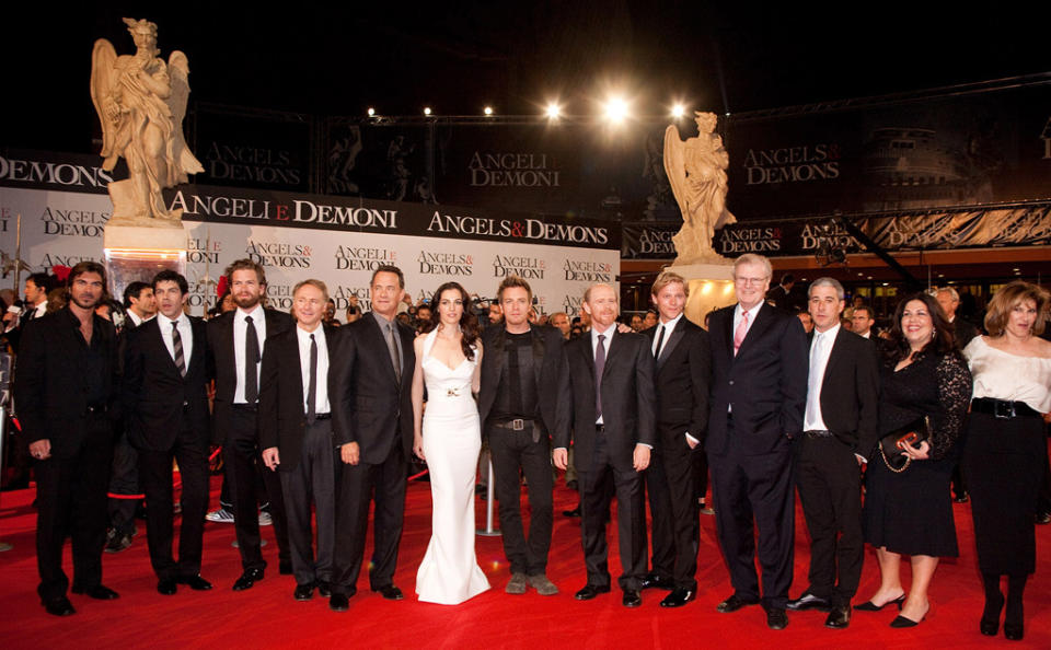 Angels and Demons Rome Premiere 2009 Cast