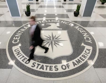 The lobby of the CIA Headquarters Building in McLean, Virginia, August 14, 2008. REUTERS/Larry Downing