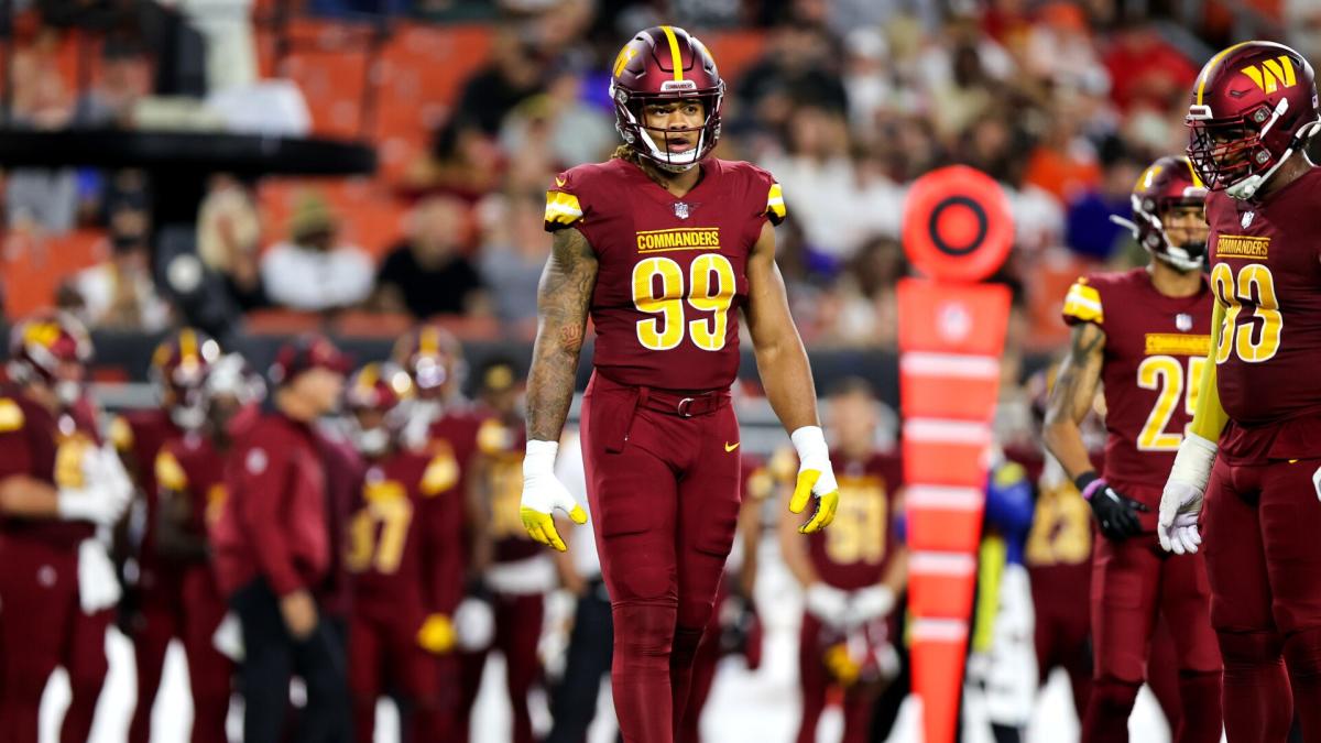 Washington's Chase Young ruled out for Sunday's game vs. Ravens