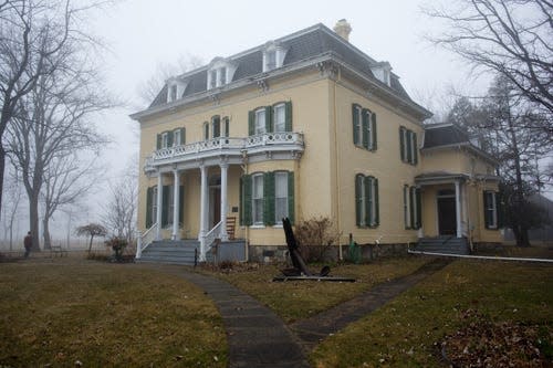 A Times Herald file photo of the Sanilac County Historic Village & Museum mansion.