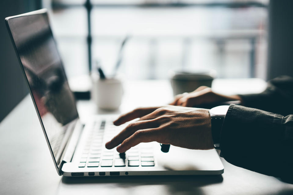 Man working online at home on his laptop computer. Yahoo Canada gathered some expert and public opinions on the challenge. (Getty)