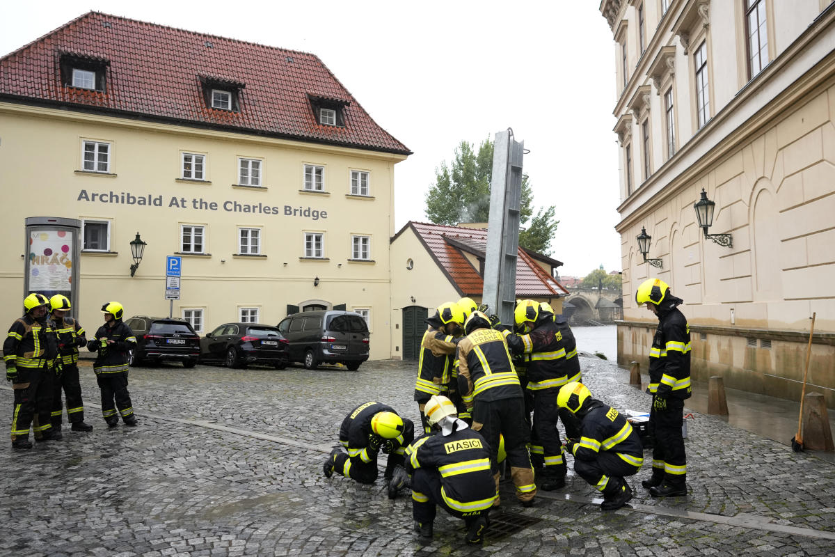 L’Europe centrale se prépare à de fortes pluies et à des inondations prévues pour le week-end