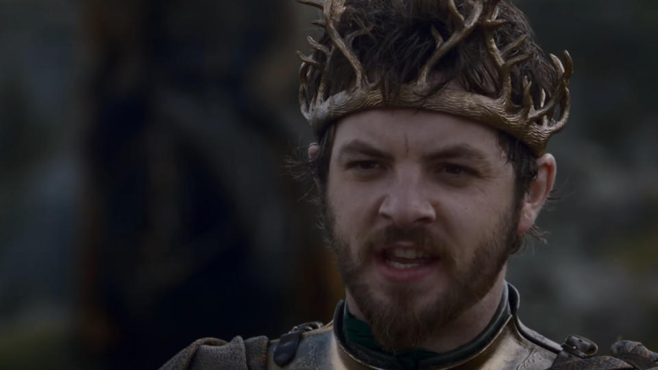 <p> Portrayed by Gethin Anthony throughout the first two seasons of <em>Game of Thrones</em>, Renly Baratheon surprisingly only appeared in eight episodes, which honestly messes with our heads a bit. But sure enough, check out his IMDb page, and you’ll see the young brother of Robert and Stannis Baratheon only showed up a few times before he was killed off. </p>