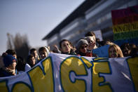 Le manifestazioni per il clima a Roma e Torino, 29 novembre 2019. Foto: LaPresse