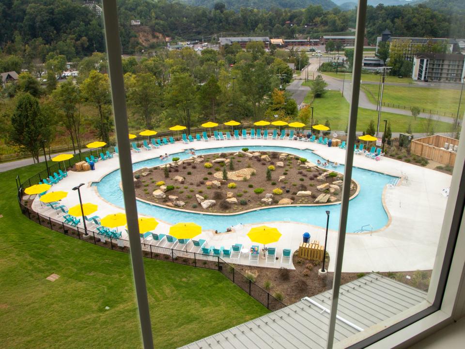 Camp Margaritaville Pigeon Forge pool