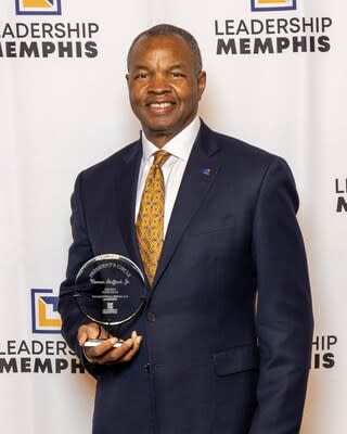 Vernon Stafford, Jr. honored by Leadership Memphis with the Kate Gooch Leader of the Year Award