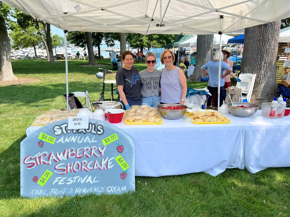 Members of St. Paul’s Episcopal Church on South Bass Island usually sell out of their famous “strawberry shorcakes” during Founders Day celebrations, taking place this year on June 15.