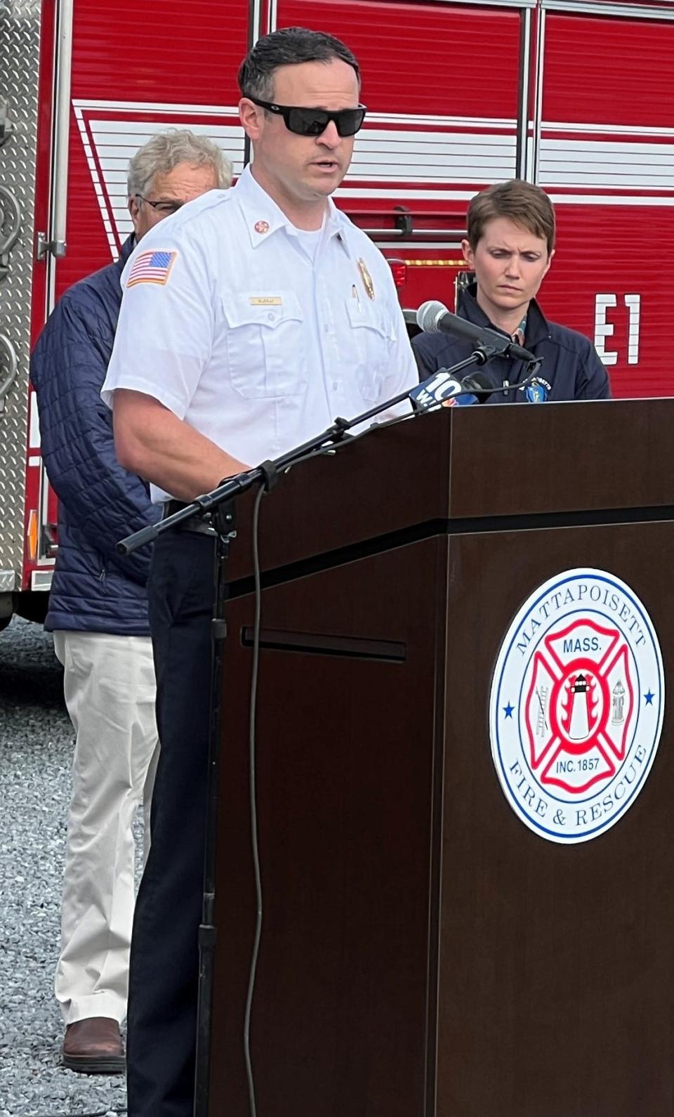 Mattapoisett Fire Chief Andrew Murray said, the "four unsung heroes risked their lives. They pushed into a burning building with fire and flames rolling over their heads. They called it, 'the monster.'"