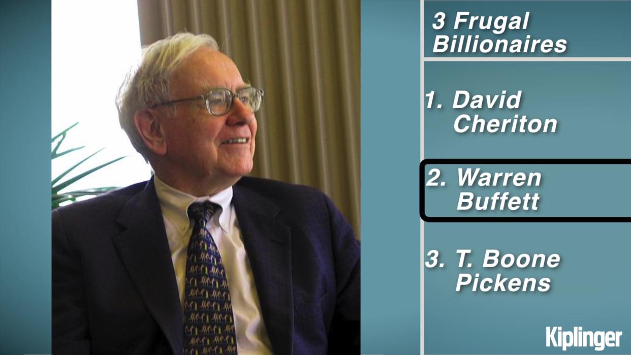 Frugal Habits of Three Billionaires