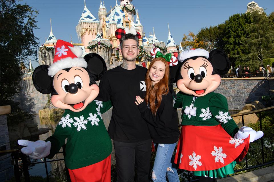 Madelaine Petsch and Travis Mills