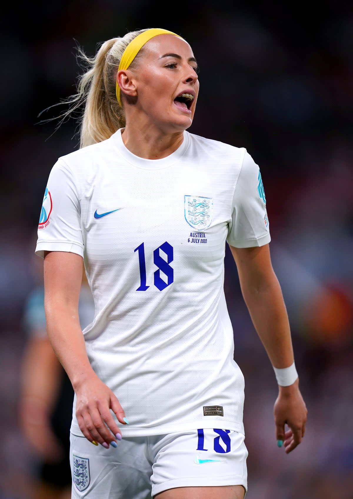 Chloe Kelly has come off the bench in both of England’s games at the Euros so far (Nick Potts/PA). (PA Wire)