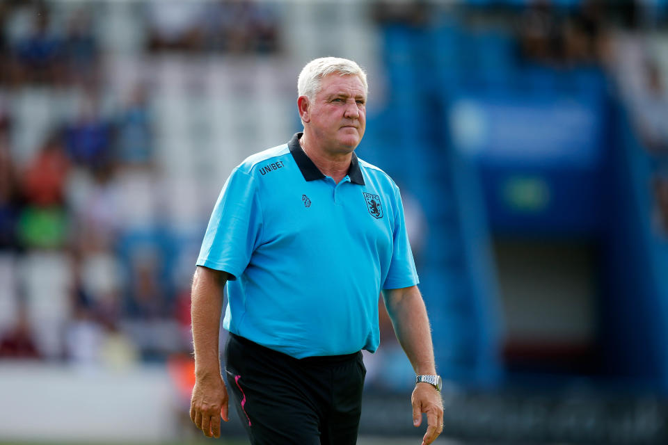 Aston Villa boss Steve Bruce.