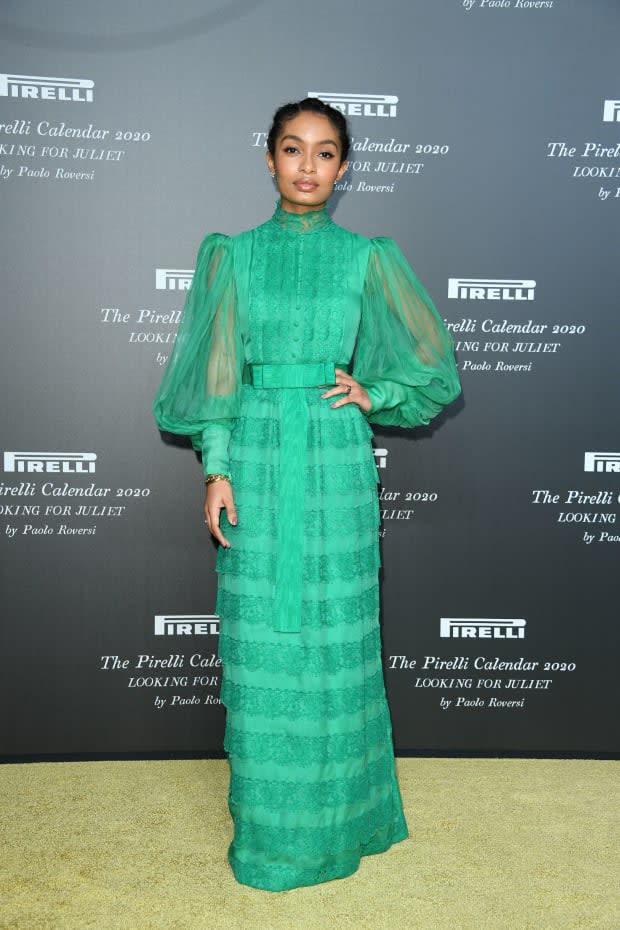 Yara Shahidi at Pirelli's 2020 Calendar "Looking For Juliet" Presentation. Photo: Daniele Venturelli/Getty Images