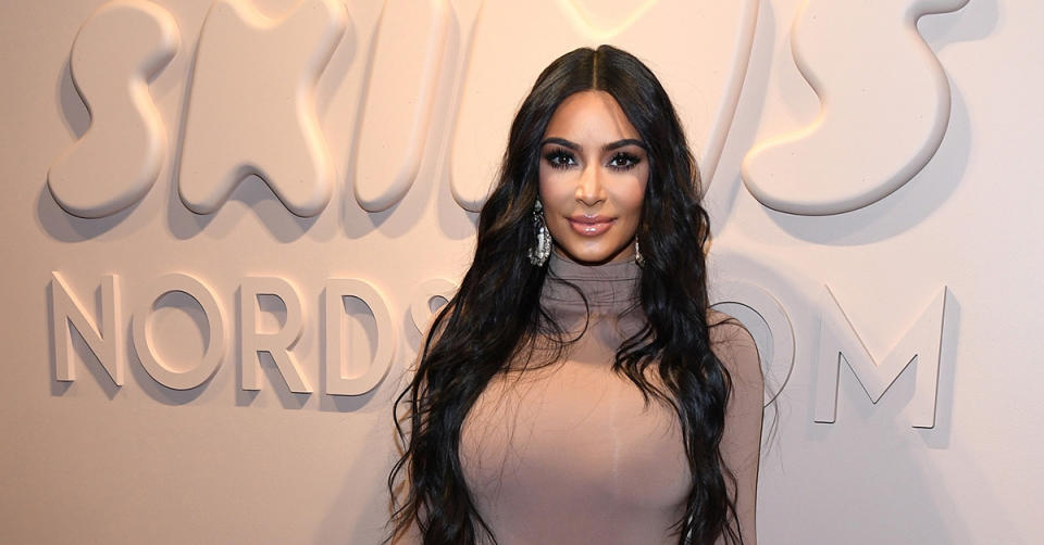 The brands, including Kim Kardashian's brand Skims, who are donating proceeds to help the fight against the coronavirus. (Getty Images)