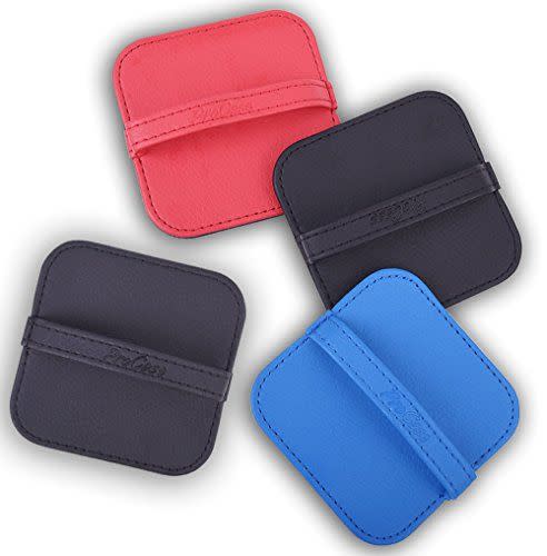 7) ProCase Screen Cleaning Pad Cloth Wipes for iPad, iPhone, MacBook, Tablets, Laptop Screen, Touch Screen Devices, Screen Cleaner for Cellphone, Computer, Camera, TV Screens -4 Pack, Black/Navy/Red