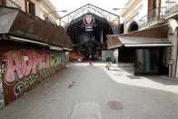 General view of La Boqueria market during an outbreak of coronavirus disease (COVID-19) in Barcelona