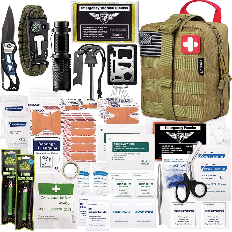 everlit 250-piece survival kit